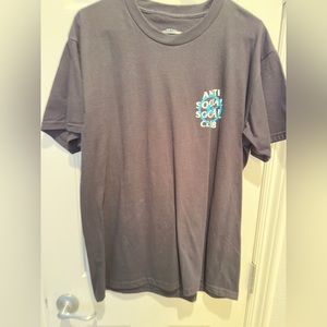 Anti social social club t shirt